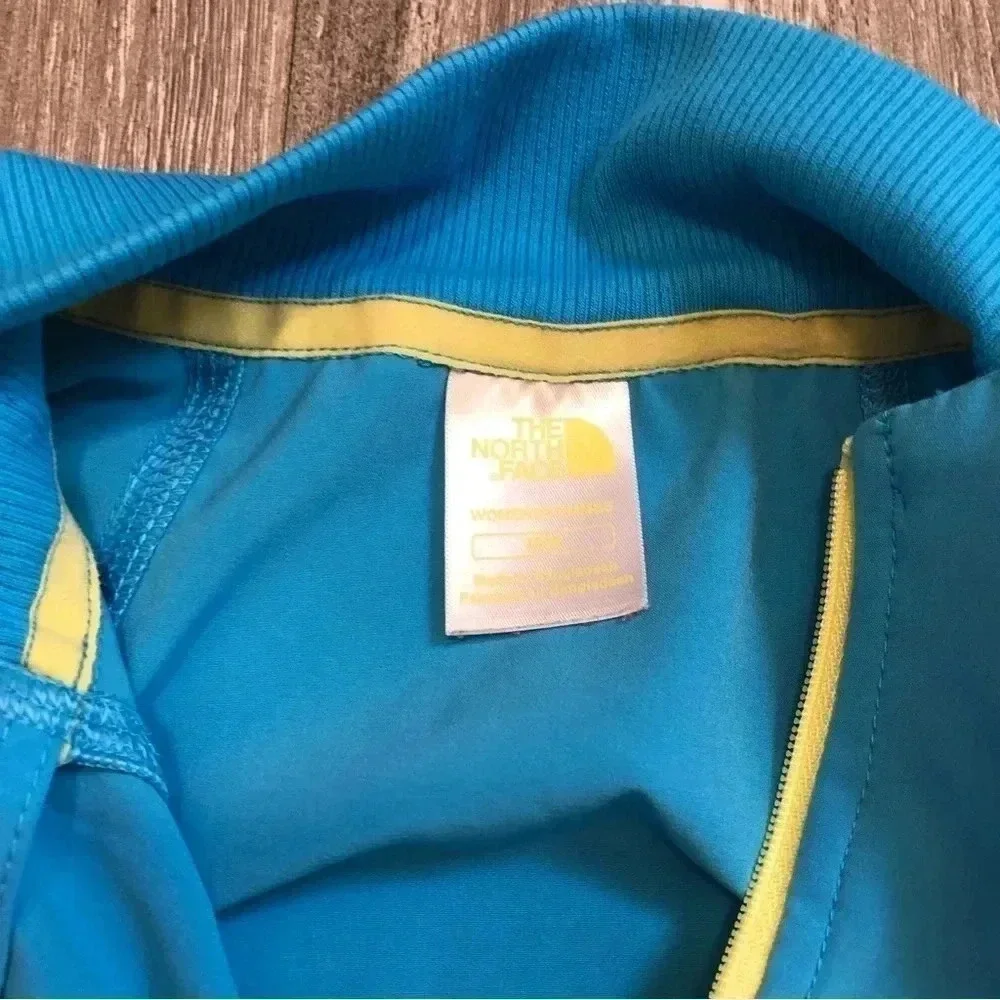 The North‎ Face TNF Apex lightWeight Windbreak Jacket Full Zipper Size M Blue